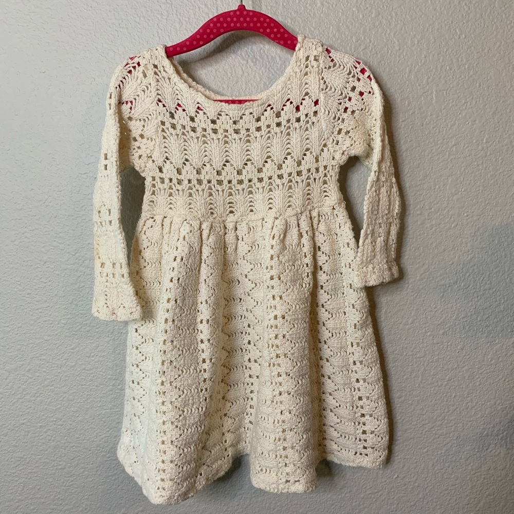 Angelina’s Collection Girl’s Crochet Dress